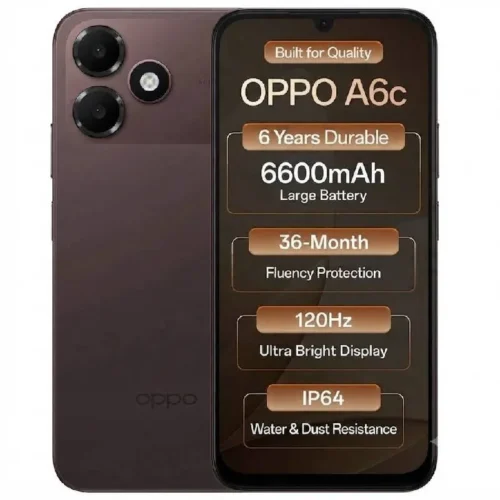 Smartphone OPPO A6c 4 Go - 128 Go - 4G - Marron