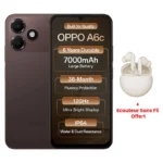 Smartphone OPPO A6c 4 Go - 128 Go - 4G - Marron