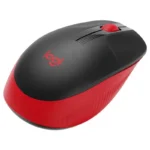 Souris Sans Fil LOGITECH M190 - 1000 DPI - Rouge