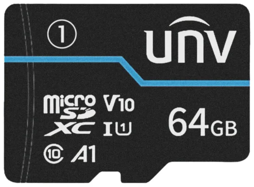Carte Mémoire UNV microSDXC - 64 Go - Class 10 - 90 Mo/s