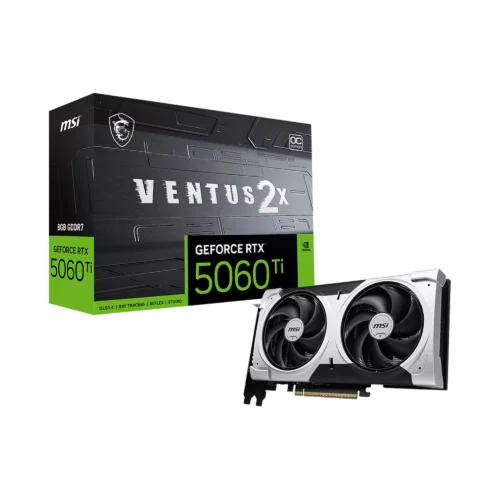 Carte Graphique MSI GeForce RTX 5060 Ti 16G VENTUS 2X OC Plus - 16 Go GDDR7