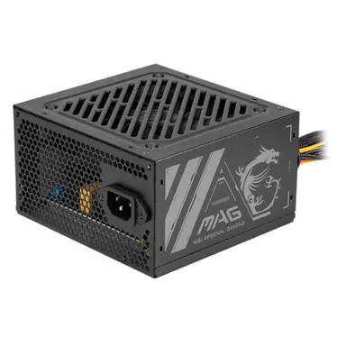 Bloc d’Alimentation Gamer MSI MAG A500N-H - 500W - ATX - Non-Modulaire - Noir