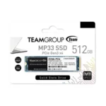 Disque Dur SSD Interne NVMe TeamGroup MP33 - 512 Go - M.2 PCIe 3.0 x4