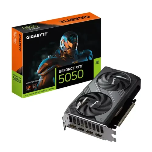 Carte Graphique GIGABYTE GeForce RTX 5050 WINDFORCE OC 8G GDDR6
