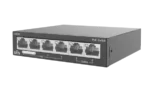 Switch PoE UNV NSW2020-6T-POE-S-IN - 6 Ports RJ45 - 4 Ports PoE - 10/100 Mbps