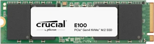 Disque Dur SSD Interne Crucial E100 - 480 Go - M.2 PCIe 4.0 NVMe