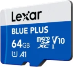 Carte Mémoire Lexar Blue Plus - 64 Go - microSDHC UHS-I
