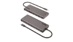 Hub USB-C D-Link DUB-C114 14-en-1 - 2 × HDMI 4K - Gris