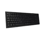 Clavier Filaire MACRO K747474 USB AZERTY / Arabe 104 Touches Noir