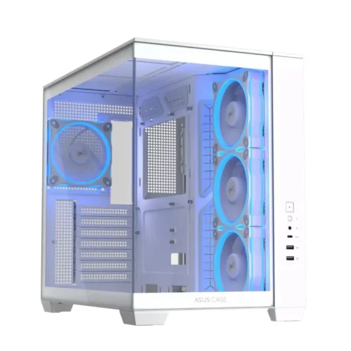 Boîtier Gamer ASUS A32 PLUS TG ATX ARGB Blanc