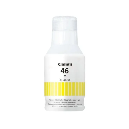 Bouteille d'encre Canon GI-46 Originale - Jaune - 135 ml