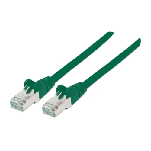Câble Réseau INTELLINET RJ45 Cat 6a S/FTP LSZH - 1 m - Vert