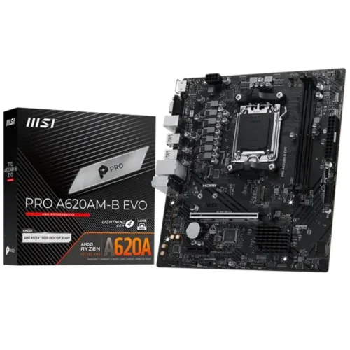 Carte Mère MSI PRO A620AM-B EVO - mATX - AM5 - DDR5