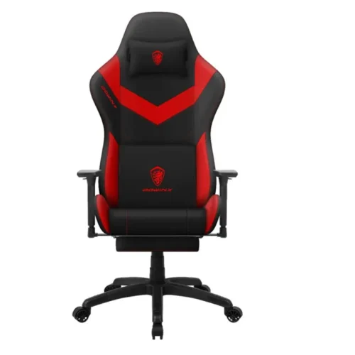 Chaise Gaming DOWINX LS-D1163N - Similicuir - Rouge