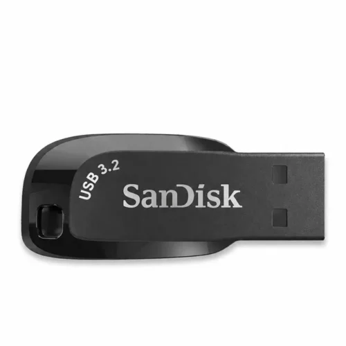 Clé USB SanDisk Ultra Shift - 128 Go - USB 3.2 - Noir