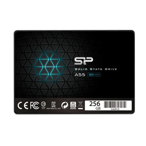 Disque Dur SSD Interne Silicon Power Slim Ace A55 - 256 Go - 2,5" SATA III