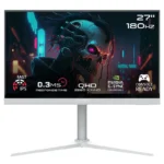 Écran Gaming GAMEON Arctic Pro - 27" QHD 180Hz - Fast IPS - Blanc