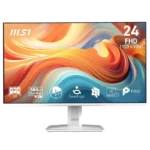 Écran MSI PRO E14 - 23,8" Full HD 144Hz - IPS - 1ms - Blanc
