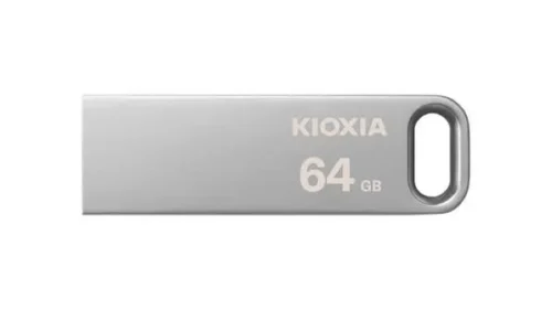 Clé USB KIOXIA TransMemory U366 - 64 Go - USB 3.2 Gen 1 - Métal