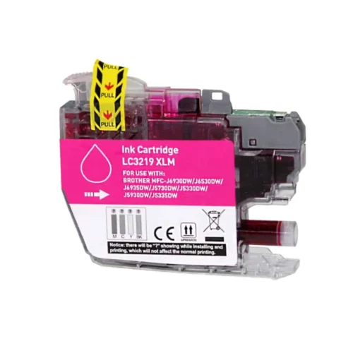 Cartouche d’Encre Compatible BROTHER LC-3219 M - Magenta - 1500 Pages