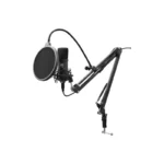 Microphone Gamer WHITE SHARK ZONIS DSM-01 - USB - Noir