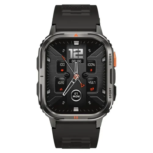 Smartwatch BLISBOND Active - 2,0" HD - Bluetooth 5.2 - 400 mAh - Noir