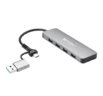 Hub USB Sandberg 136-63 USB-A vers 4 × USB 3.0 - 5 Gbit/s