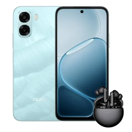 Smartphone OPPO A6x 5G - 4 Go RAM + 4 Go RAM étendue - 128 Go - Bleu Glacier