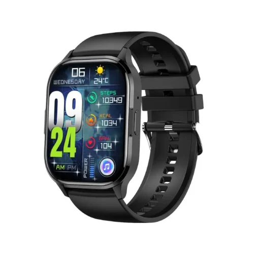 Smartwatch BLISBOND Alpha - 2,0" HD - Bluetooth 5.2 - 400 mAh - Noir