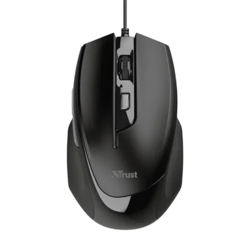 Souris Filaire TRUST Voca Comfort - 2400 DPI - Noir