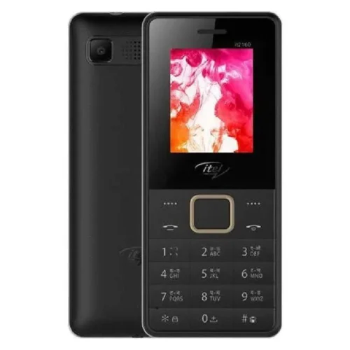 Téléphone Portable ITEL IT2160 - 1,8" - Double SIM - Noir