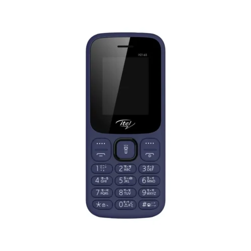 Téléphone Portable ITEL it2165 - 1,8" - Double SIM - Bleu Foncé