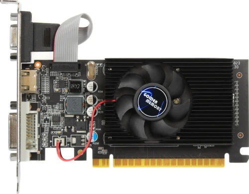 Carte Graphique GOLDEN MEMORY GeForce GT610 2 Go DDR3 - 64 Bits - Noir