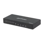 Splitter HDMI 4 Ports MANHATTAN 207805 4K UHD 60 Hz - Noir