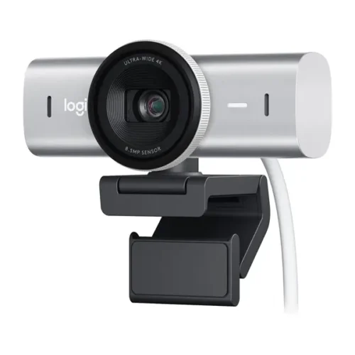 Webcam LOGITECH MX Brio 4K UHD 30 FPS / Full HD 60 FPS USB-C Gris Pâle