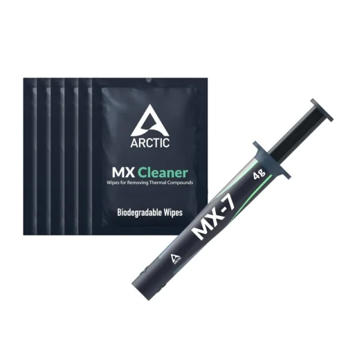 Pâte Thermique ARCTIC MX-7 4 g + 6 MX Cleaner Wipes