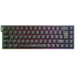 Clavier Gamer Magnétique THE G-LAB KEYZ TITANIUM HE TKL 65% RGB 8000 Hz AZERTY - Noir