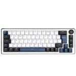 Clavier Gamer Mécanique THE G-LAB KEYZ ELITE 200 BW Sans Fil 65% RGB Blanc et Noir
