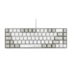 Clavier Gamer Semi-Mécanique THE G-LAB KEYZ HYDROGEN Filaire RGB AZERTY - Blanc