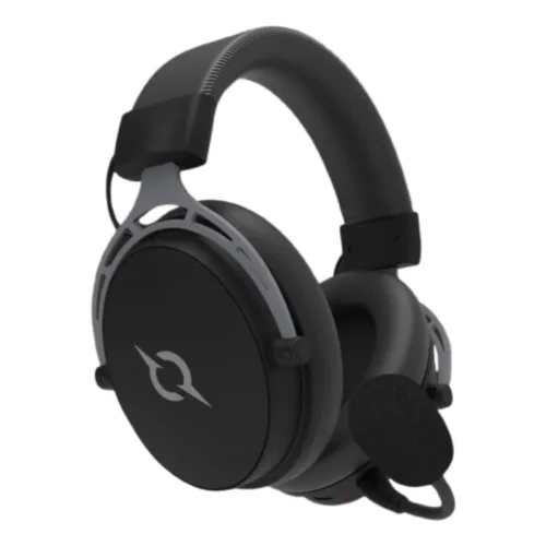 Micro-Casque Gamer Sans Fil AQIRYS ANDROMEDA PRO Stéréo 3D Micro Amovible - Noir