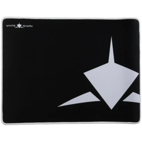 Tapis de Souris Gamer WHITE SHARK REQUIN MP-1966 400 × 300 × 3 mm - Noir