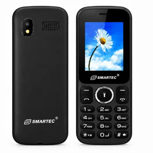 Téléphone Portable SMARTEC Prime Mini - 1,8" - Double SIM - Gris et Noir